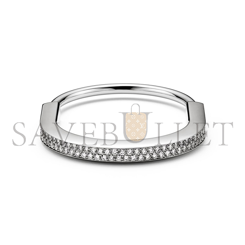 TIFFANY BRACELET WHITE GOLD, FULLY PAVÉ DIAMONDS GRP12237 TIFFANY BRACELET WHITE GOLD, FULLY PAVÉ DIAMONDS GRP12237